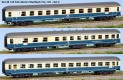 46143 LS Models Set of 3 Passenger cars Koln-Berlin Express. Set #2